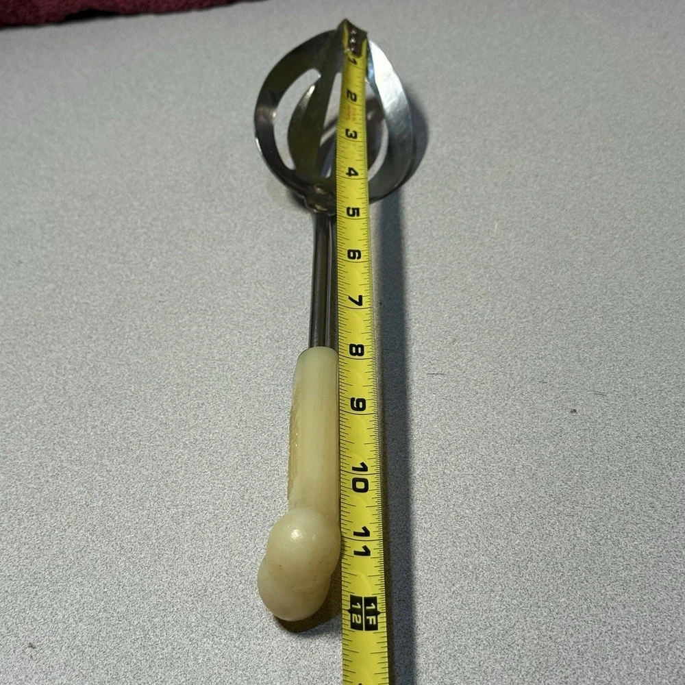 Englishtown slotted Stainless Steel serving spoon Nylabone pooch Pacifier Handle